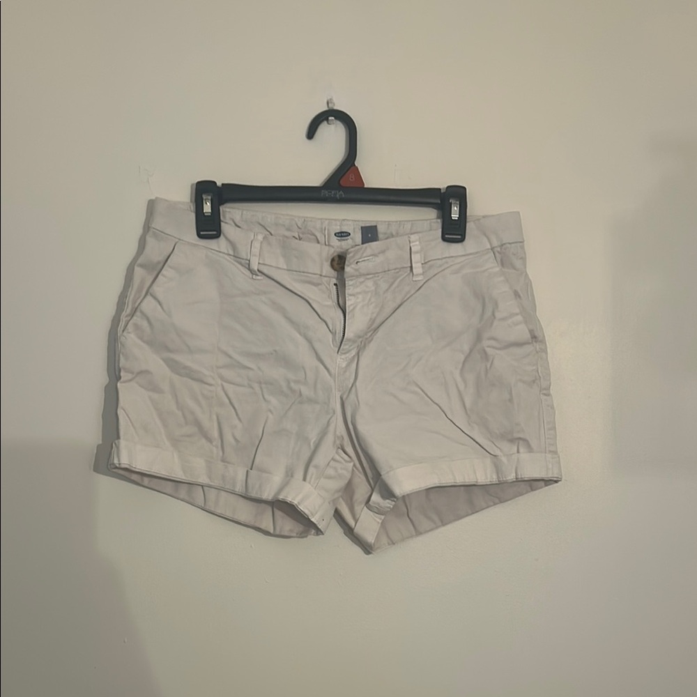 Old Navy Women's Cream Jean Shorts